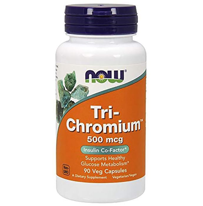 NOW Foods Tri-Chromium 500mcg Veg Capsule