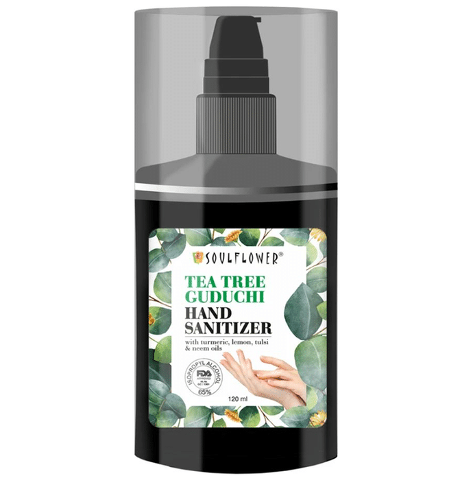 Soulflower Tea Tree Guduchi Hand Sanitizer
