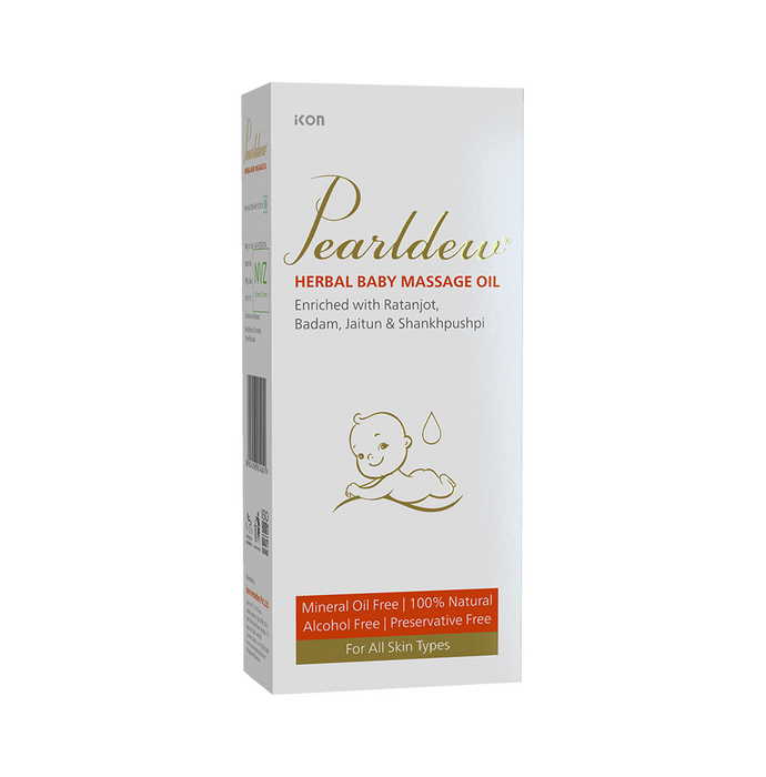 Pearldew Herbal Baby Massage Oil
