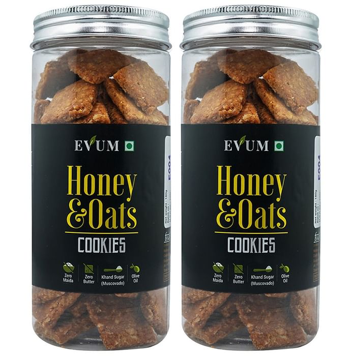 Evum Honey & Oats Cookie (180gm Each)
