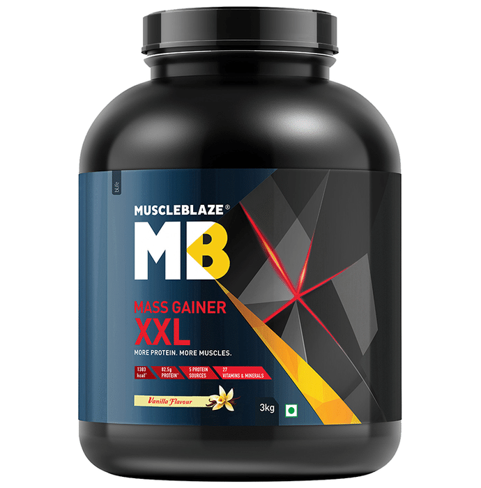 MuscleBlaze Vanilla MB Mass Gainer XXL