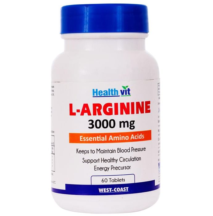 HealthVit L- Arginine 3000mg Tablet