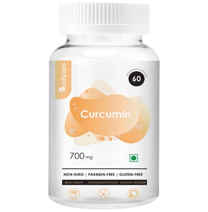 Bodyops Curcumin 700mg Vegetarian Capsule
