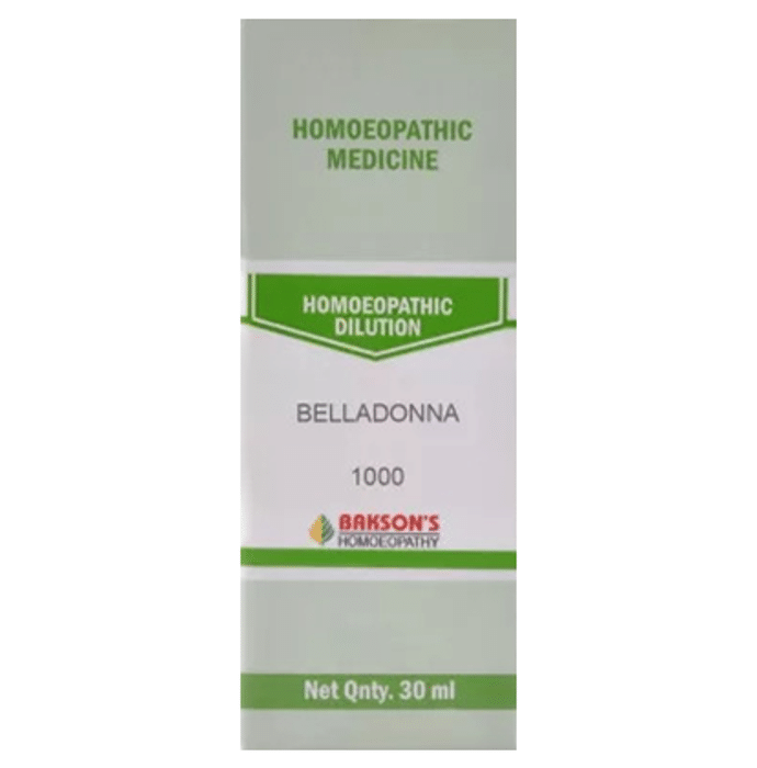 Bakson's Belladonna Dilution 1000 CH