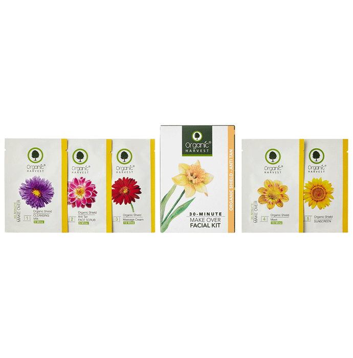 Organic Harvest Organic Shield - Anti Tan Facial Kit