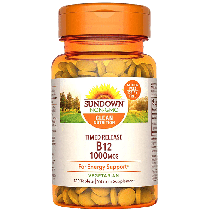 Sundown Timed Release B12 1000mcg Tablet