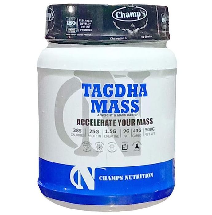 Champs Nutrition Tagdha Mass Gainer Powder Banana