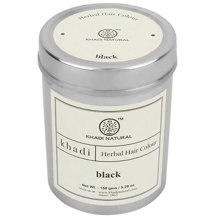 Khadi Naturals Ayurvedic Henna Colour Black