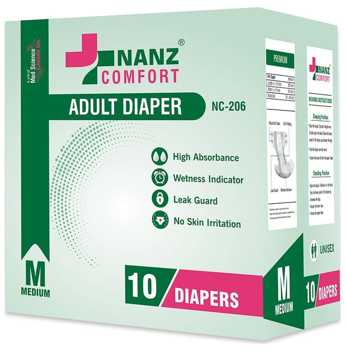 Nanz Comfort NC 206 Adult Diaper Medium