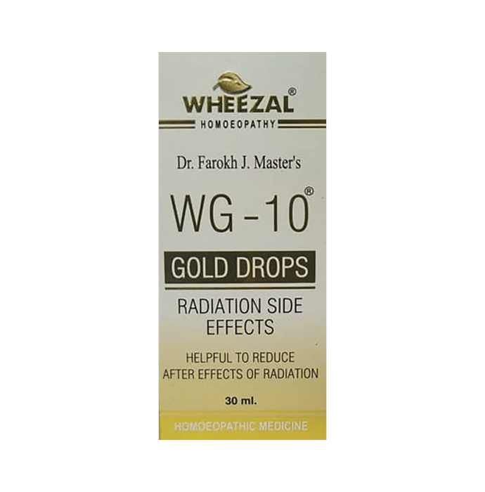 Wheezal WG10 Radiation Side Effects Gold Drop
