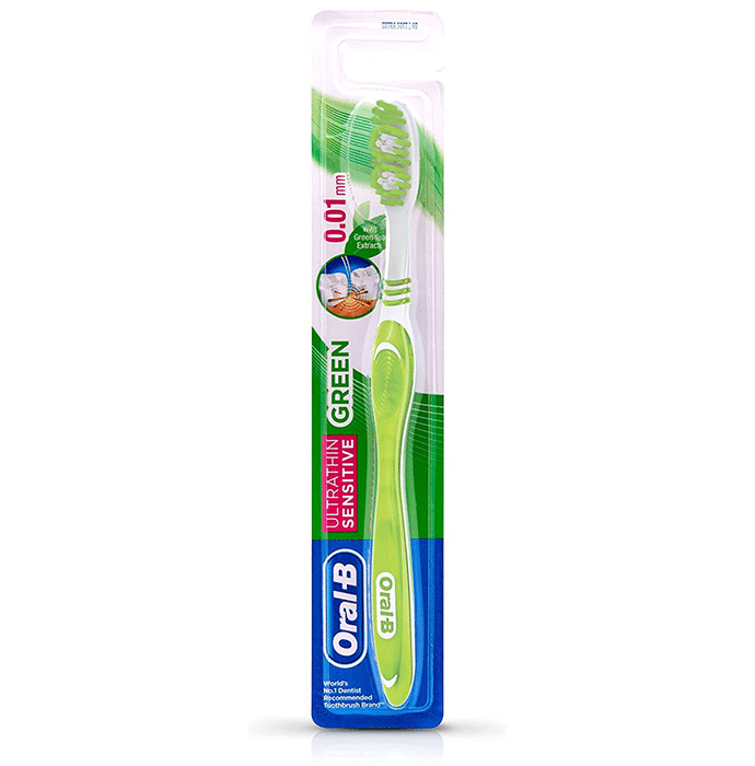 Oral-B Ultrathin Sensitive Toothbrush Green
