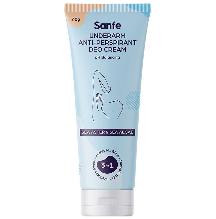 Sanfe Underarm Anti-Perspirant Deo Cream Sea Aster & Sea Algae