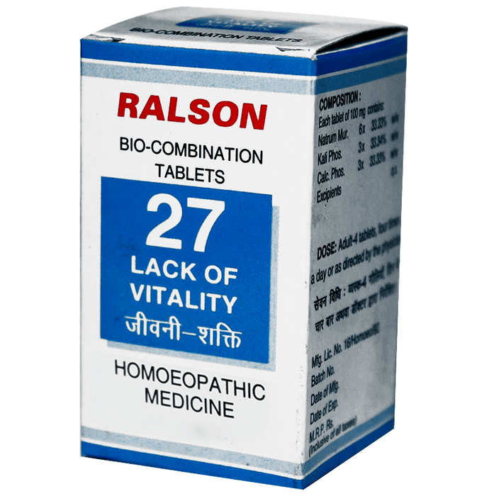 Ralson Remedies Bio-Combination 27 Tablet