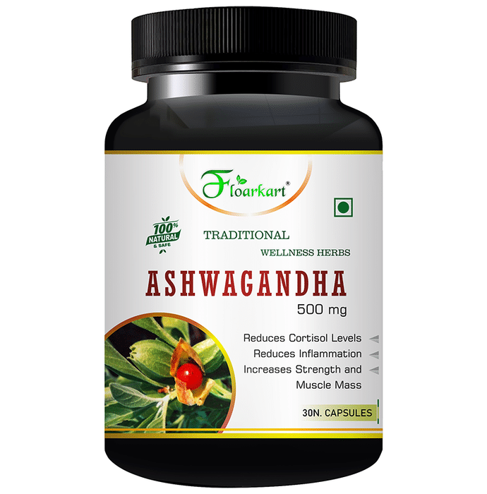 Floarkart Ashwagandha 500mg Capsule