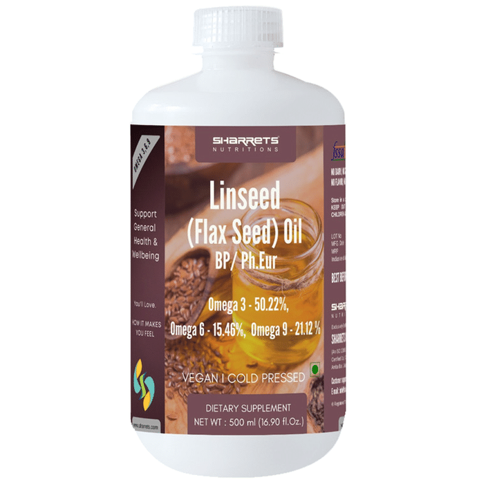Sharrets Nutritions Linseed (Flax Seed) Oil