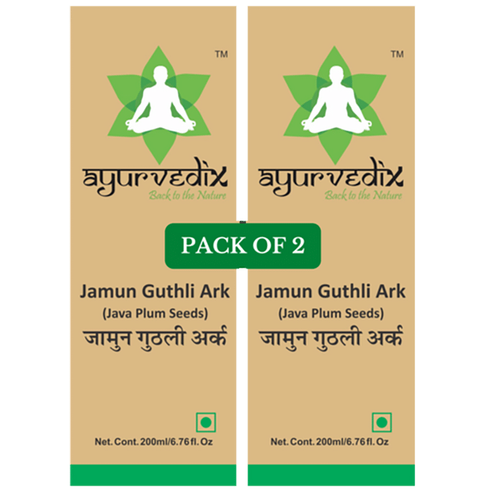 Ayurvedix Jamun Guthli Ark (200ml Each)