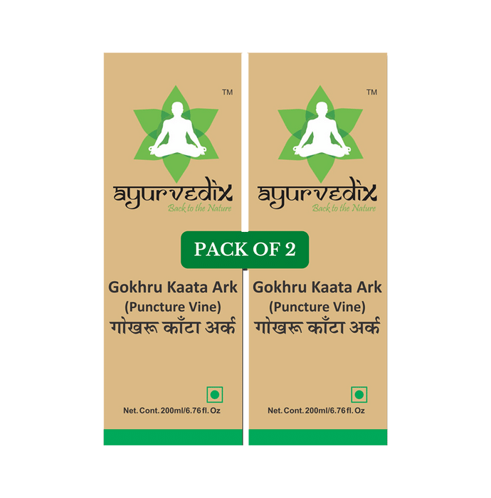 Ayurvedix Gokhru Kaata Ark (200ml Each)