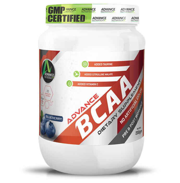 Advance Nutratech BCAA Powder Blueberry