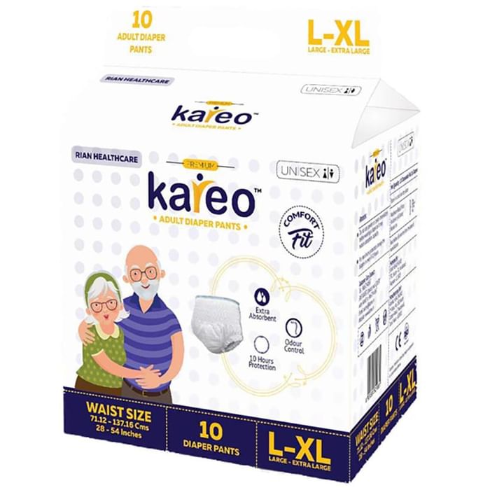 Kareo Premium Pant Style Adult Diaper L-XL