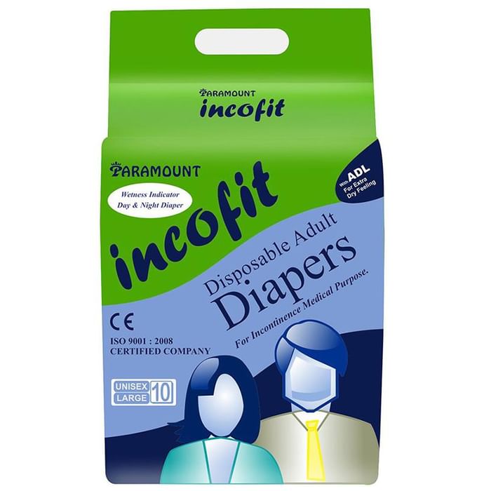 Paramount Incofit Disposable Adult Diaper Large
