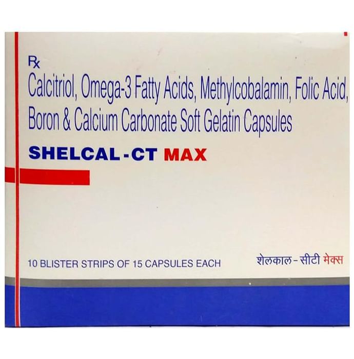 Shelcal -CT Max Soft Gelatin Capsule
