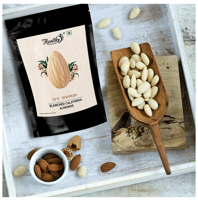 Healthy Feast Nut-Toppers Blanched California Almonds