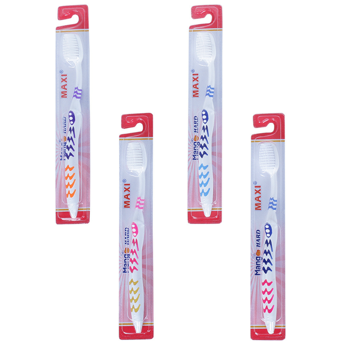 Maxi Mango Hard Toothbrush