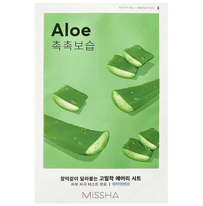 Missha Airy Fit Sheet Mask (20gm Each) Aloe
