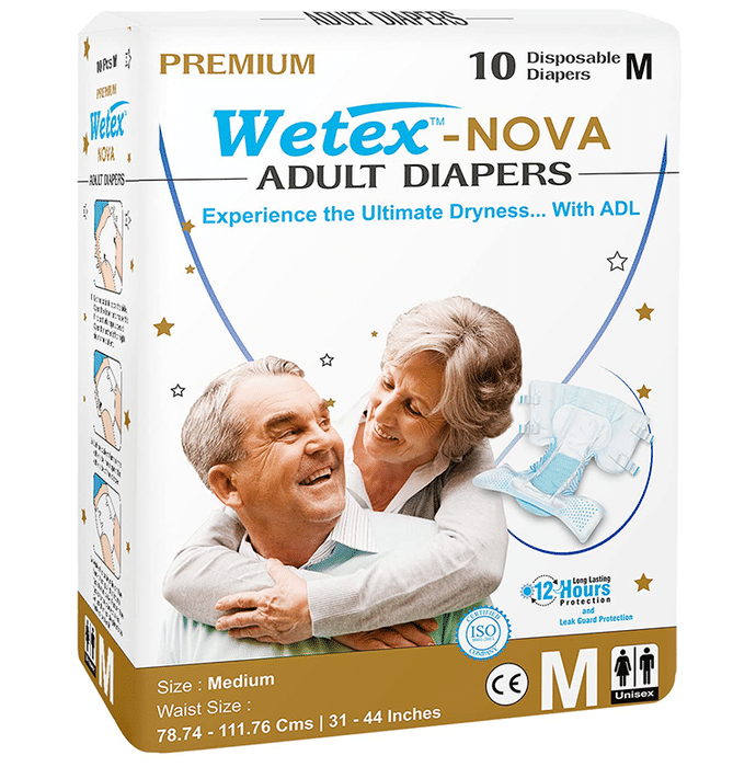 Wetex -Nova Premium Adult Diaper Medium