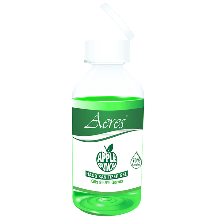 Aeres Hand Sanitizer Gel with 70% Alcohol Apple Punch