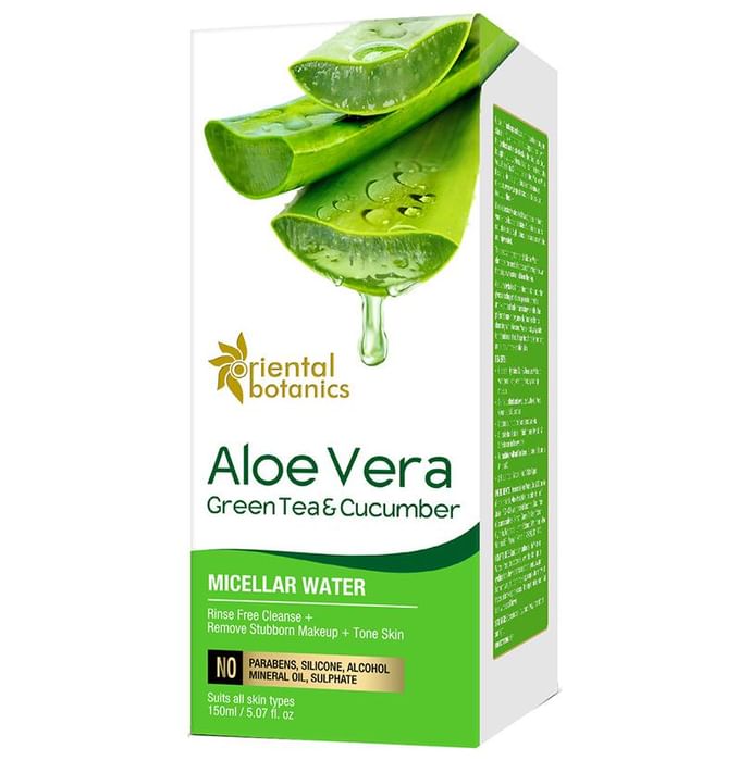 Oriental Botanics Aloe Vera, Green Tea & Cucumber Micellar Water