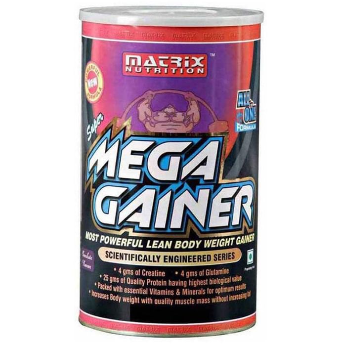 Matrix Nutrition Super Mega Gainer Chocolate