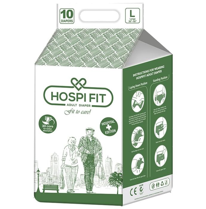 Hospi Fit Adult Diaper Large
