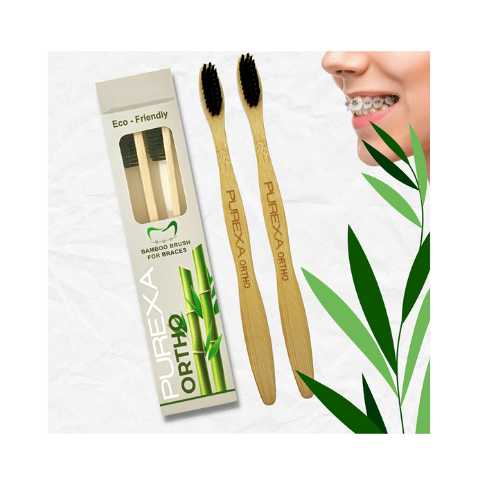 Purexa Ortho Bamboo Brush for Braces