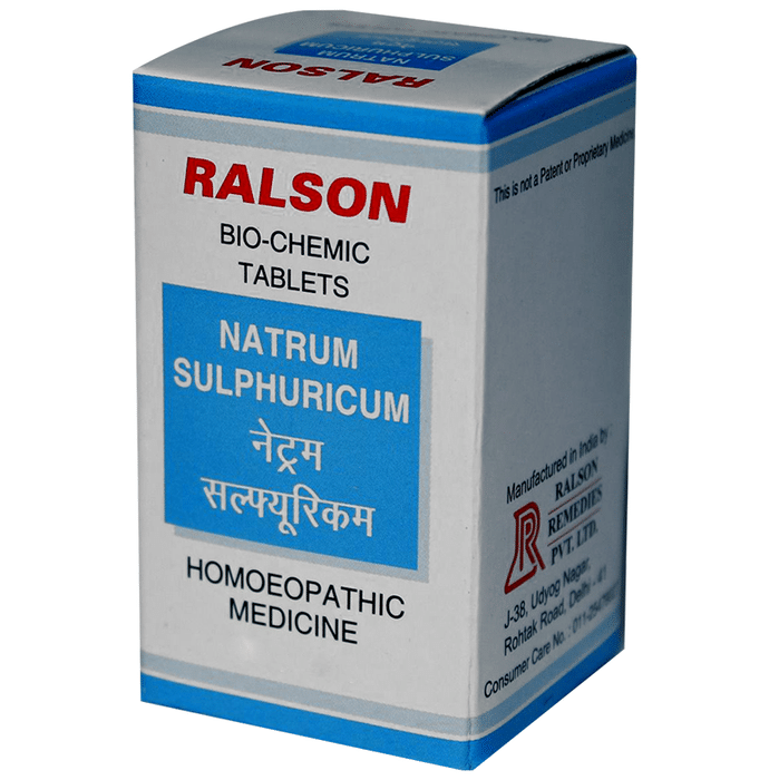 Ralson Remedies Natrum Sulphuricum Biochemic Tablet 3X