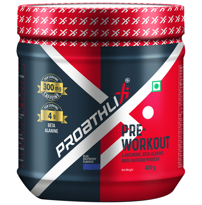 Proathlix Pre-Workout Powder Blue Raspberry