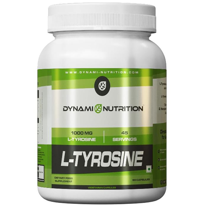 Dynami Nutrition L-Tyrosine Vegetarian Capsules