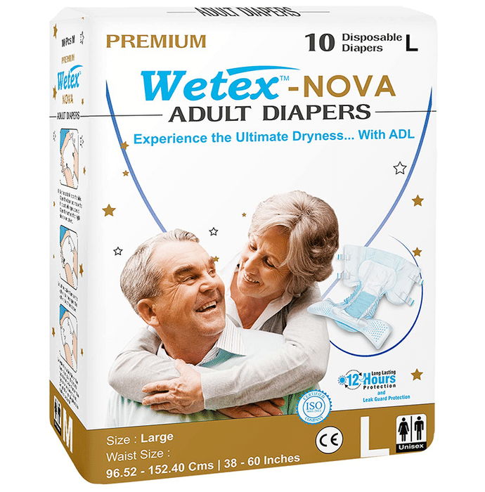 Wetex -Nova Premium Adult Diaper Large