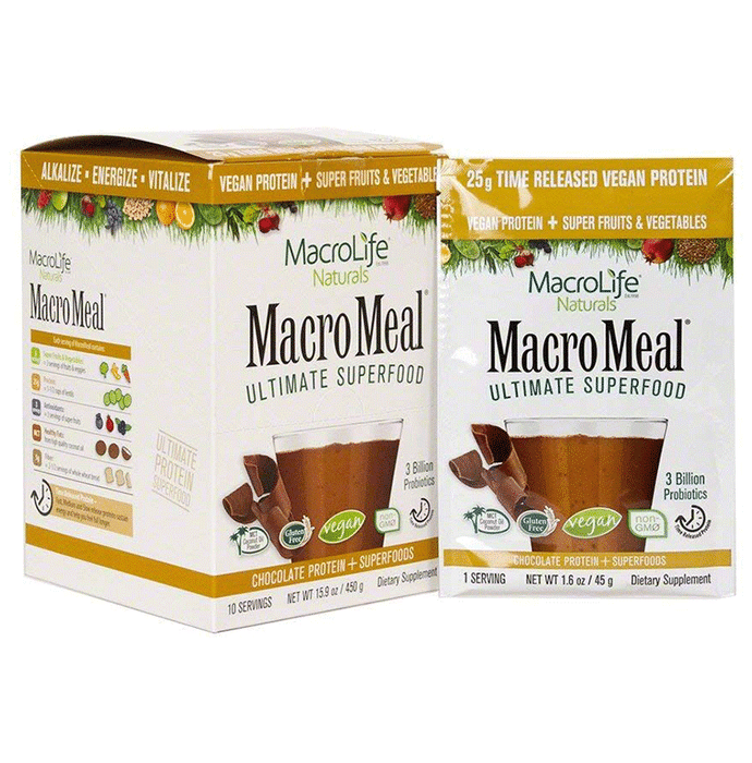 Macrolife Naturals Macro Meal Sachet Chocolate