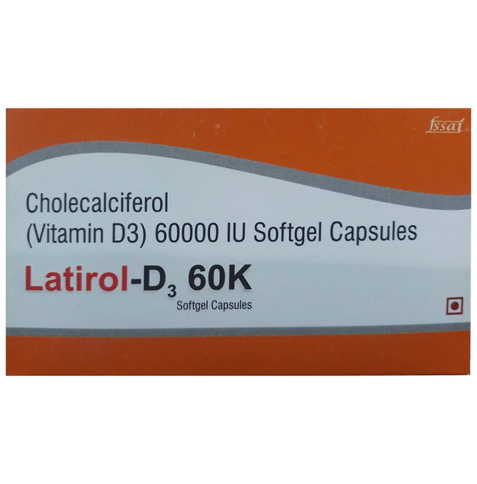 Latirol-D3 60K Softgel Capsule