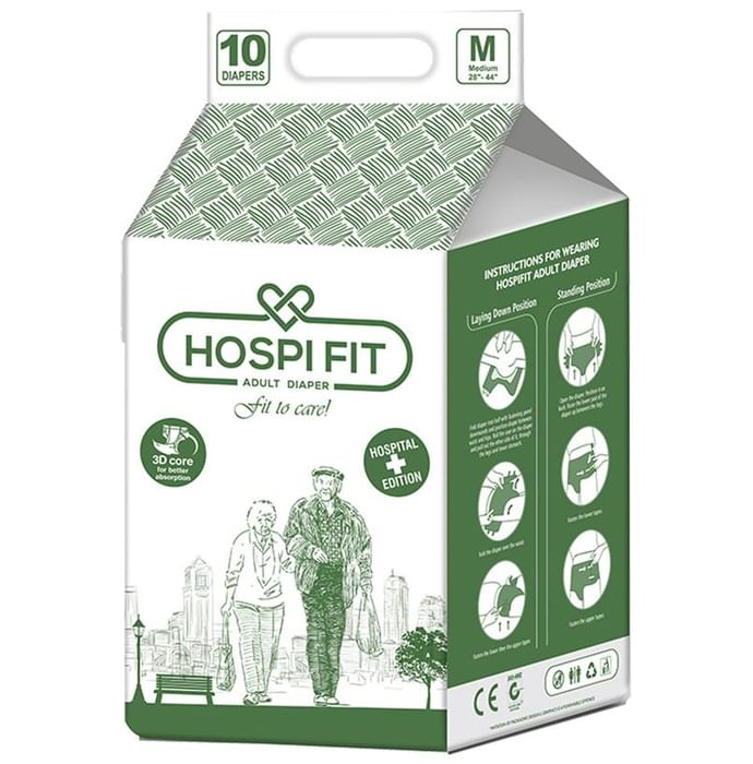 Hospi Fit Adult Diaper Medium