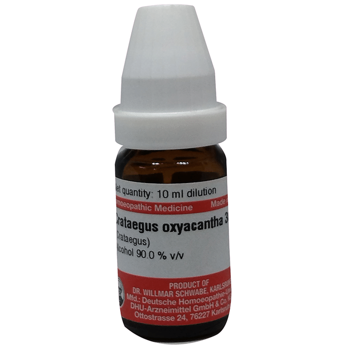 Dr Willmar Schwabe Germany Crataegus Oxyacantha Dilution 30