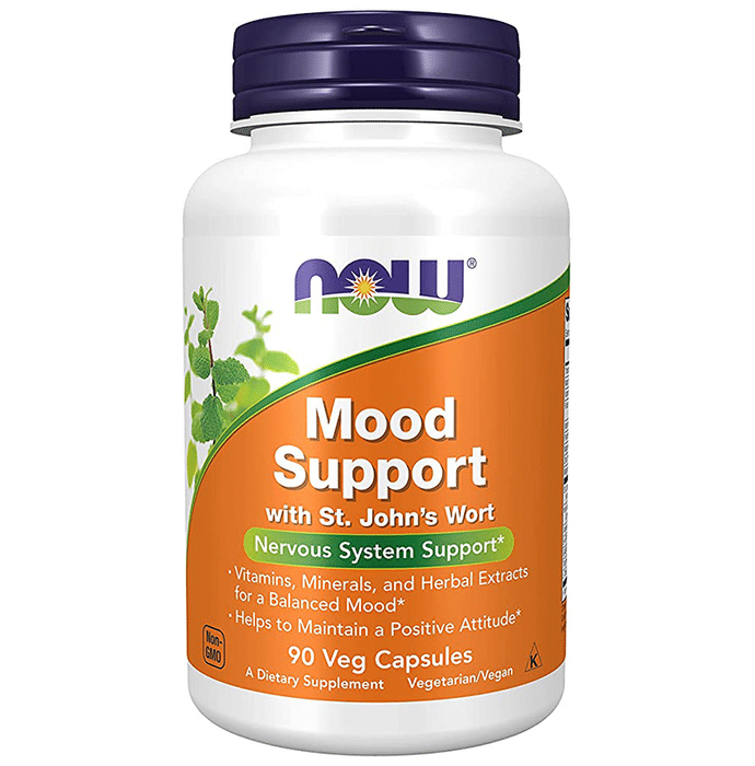 Now Mood Support with St. John's Wort Veg Capsule