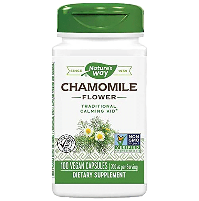 Nature's Way Chamomile Flower Vegan Capsule