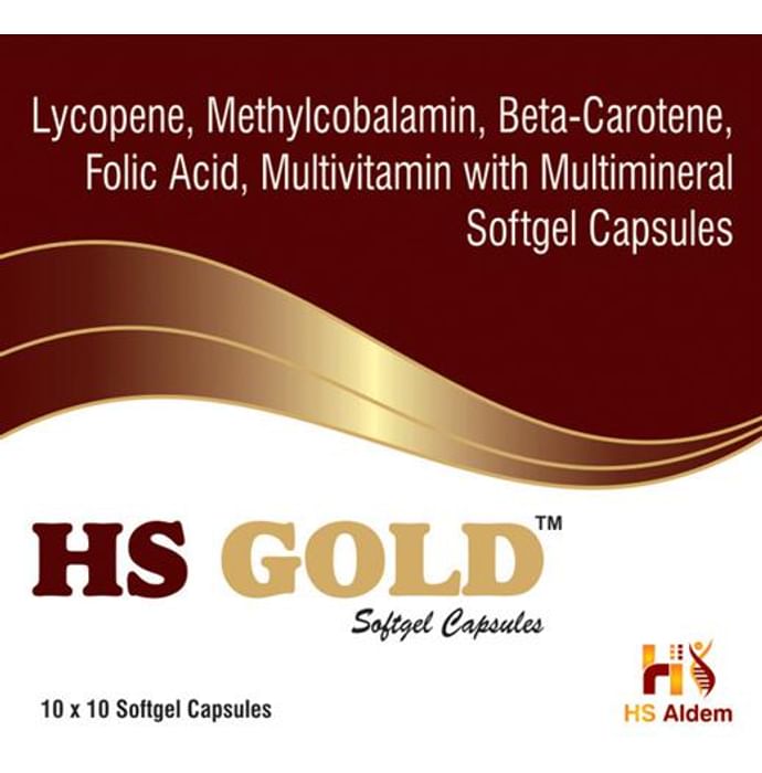 HS Gold Softgel Capsule