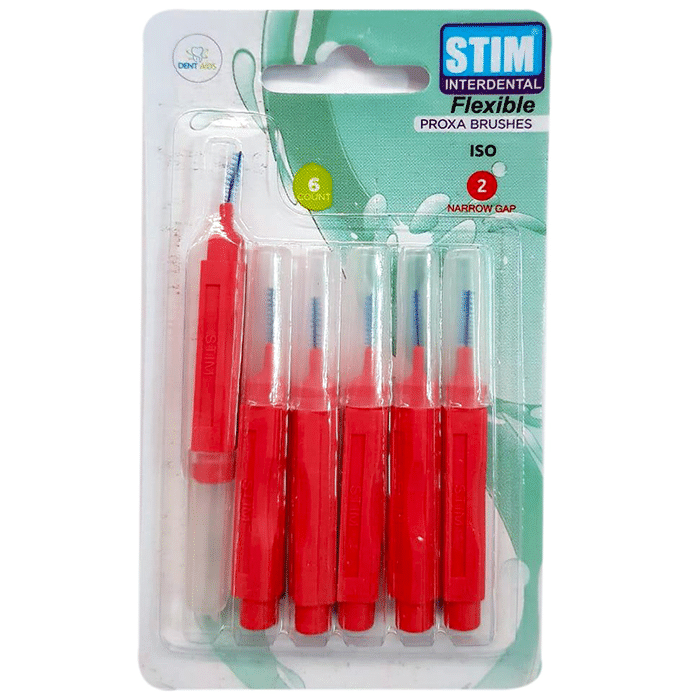 Stim Interdental Flexible Proxa Brushes ISO 2