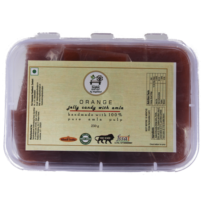 Khadi Aahar Jelly Candy with Amla Orange