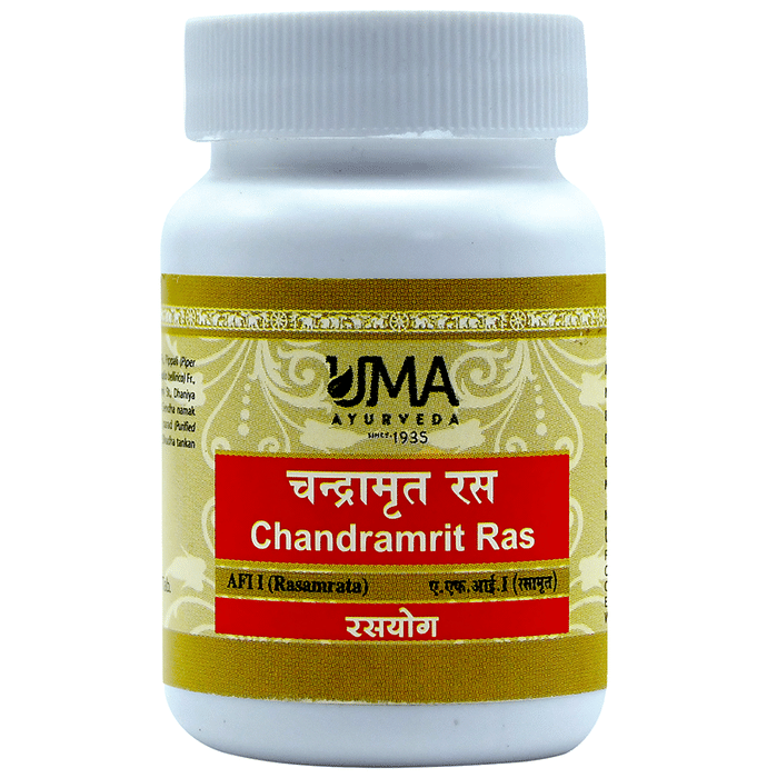 Uma Ayurveda Chandramrit Ras Tablet