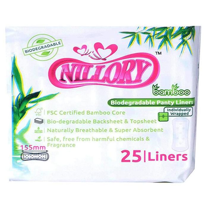 Nillory Biodegradable Panty Liners