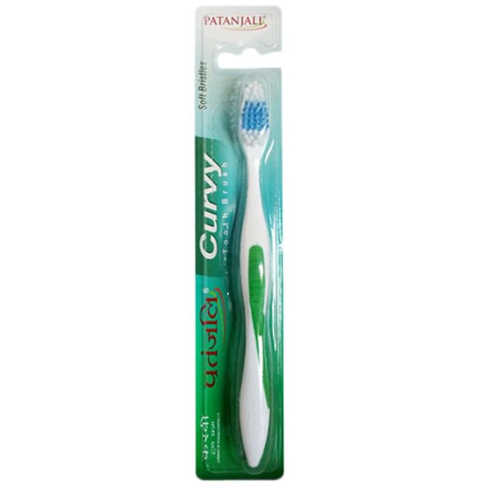Patanjali Ayurveda Curvy Toothbrush